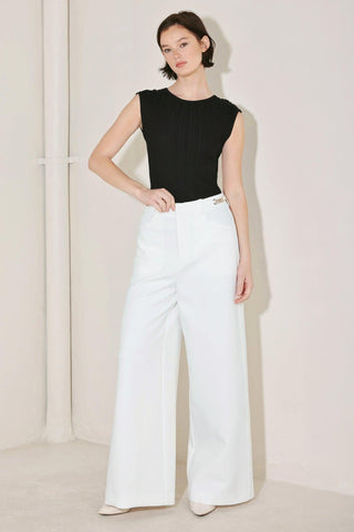 POWER LINE THEORY WOVEN PANTS - Glamourous Grace