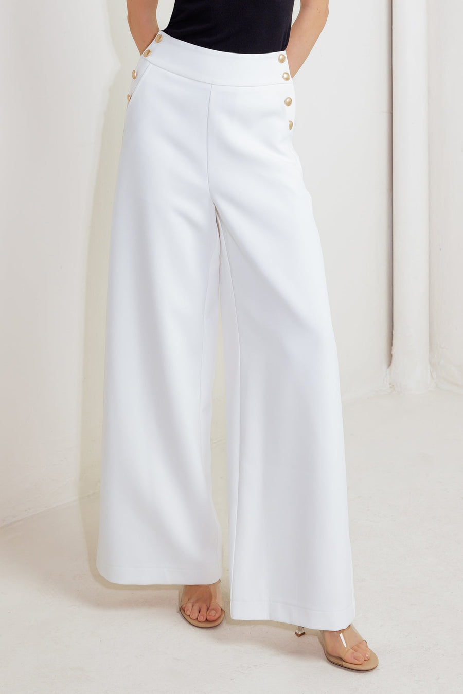 MODERN EDGE WOVEN PANTS - Glamourous Grace