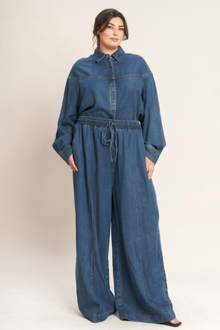 OFFLINE EDGE INDIGO DENIM PANTS - Glamourous Grace