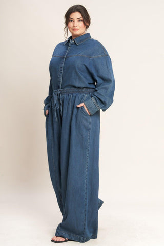 OFFLINE EDGE INDIGO DENIM PANTS - Glamourous Grace