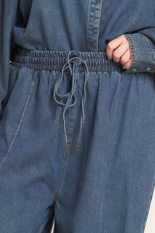 OFFLINE EDGE INDIGO DENIM PANTS - Glamourous Grace