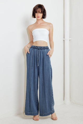 OFFLINE EDGE INDIGO DENIM PANTS - Glamourous Grace