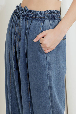 OFFLINE EDGE INDIGO DENIM PANTS - Glamourous Grace