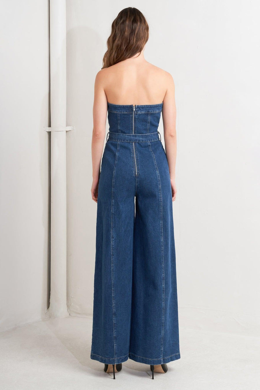 RETRO DIVE DENIM JUMPSUIT - Glamourous Grace