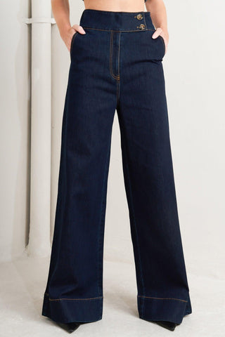 EURO CITY DENIM PANTS - Glamourous Grace