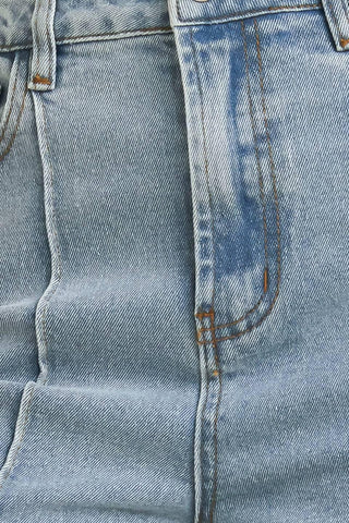 MODERN NEUTRAL DENIM PANTS - Glamourous Grace