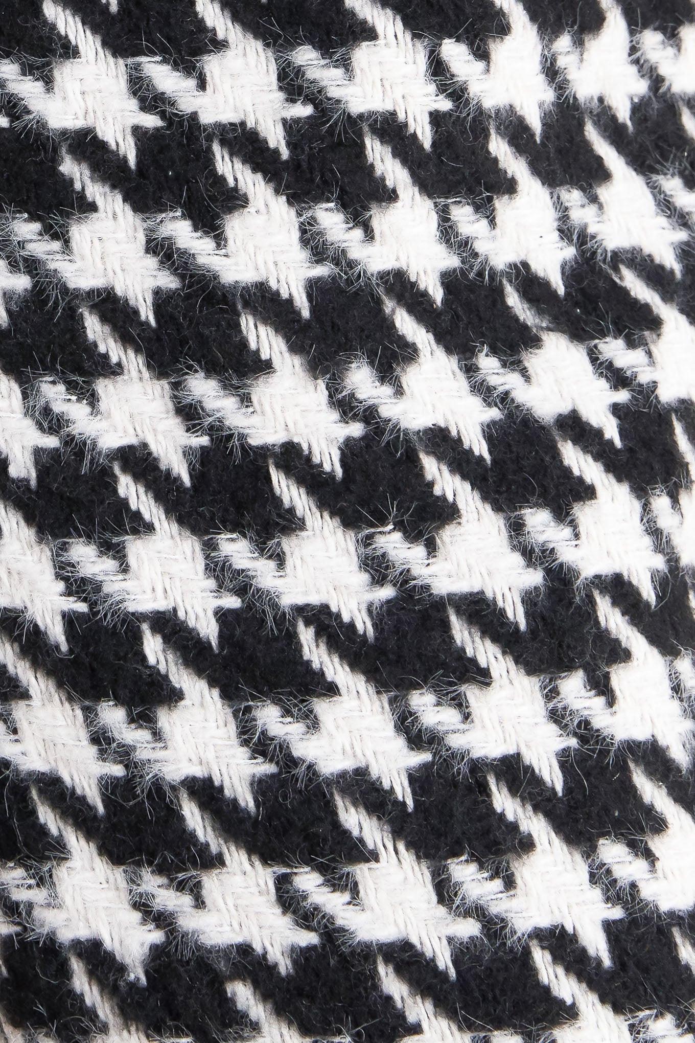 METRO ICON WOVEN HOUNDSTOOTH PANTS - Glamourous Grace