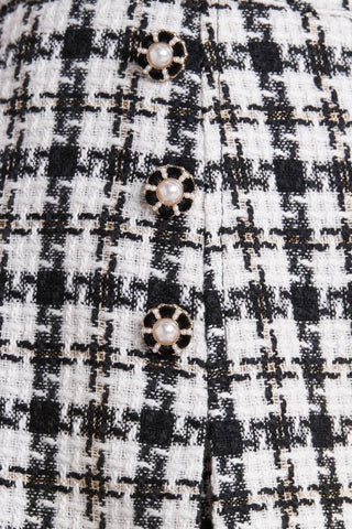 MONA CHECK TWEED SKORT - Glamourous Grace