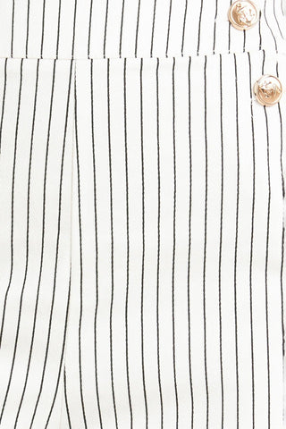 EFFORTLESS FORM STRIPE WOVEN PANTS - Glamourous Grace