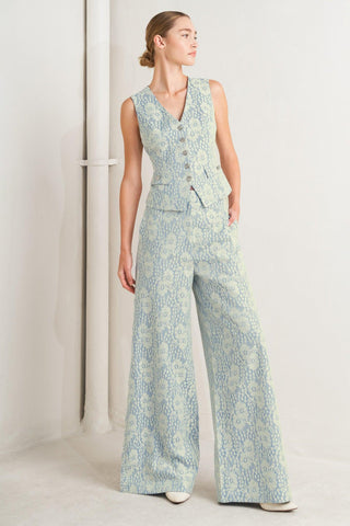 EASY ELEGANCE WOVEN LACE PANTS - Glamourous Grace