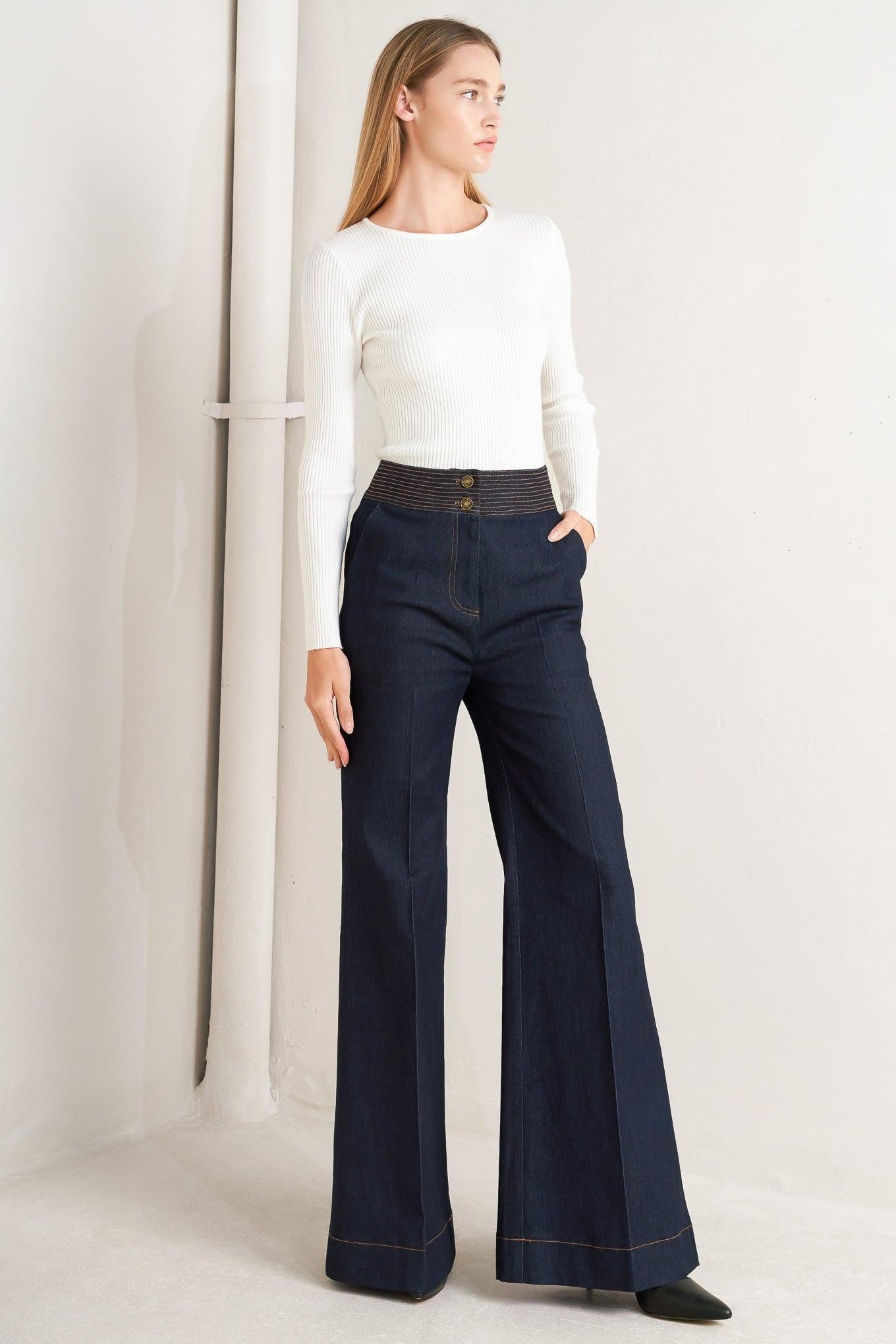 STRONG FRAME DENIM PANTS - Glamourous Grace