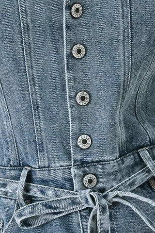 RELAXED CHIC DENIM ROMPER - Glamourous Grace