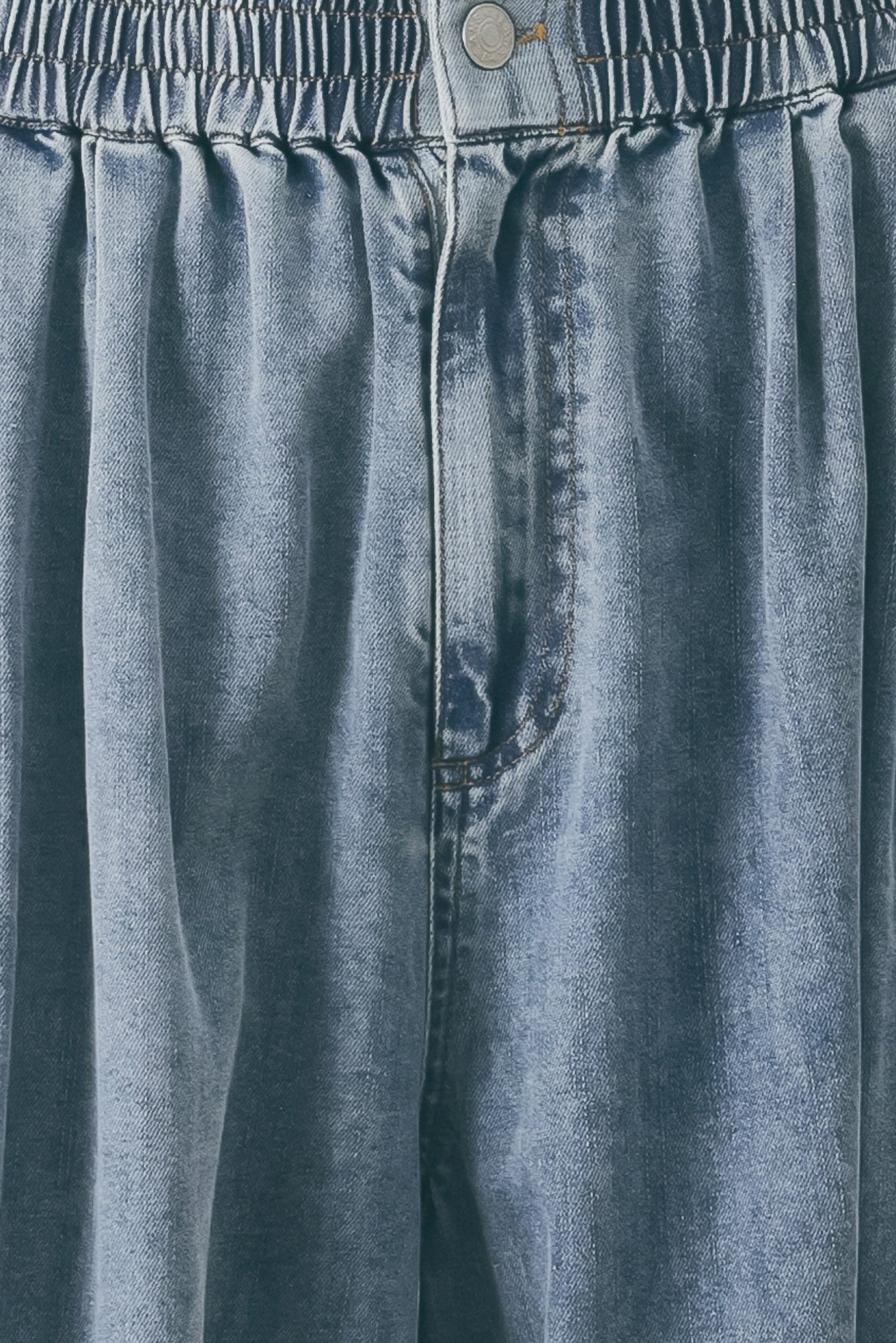EASY VOLUME DENIM GENIE PANTS - Glamourous Grace