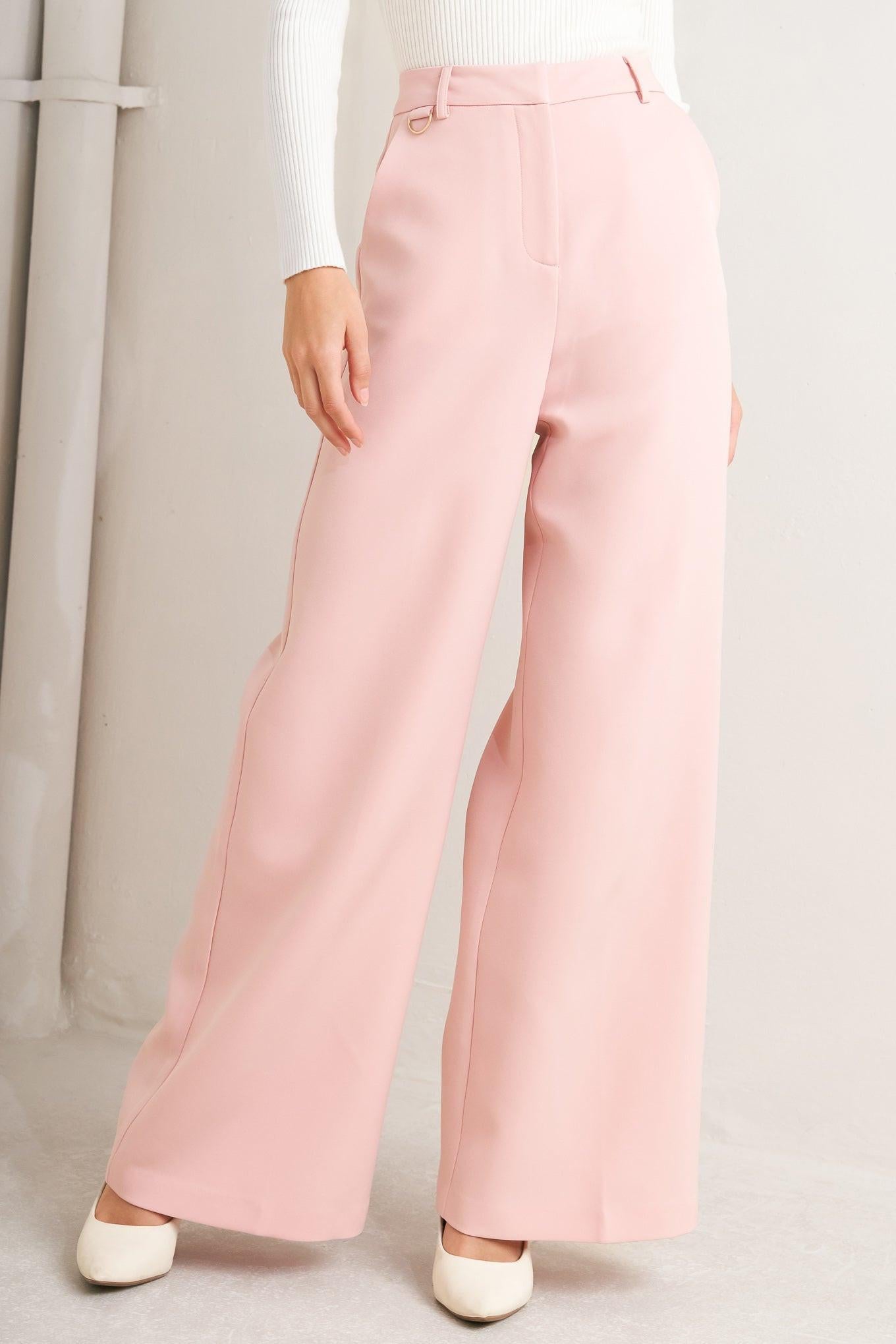 ELEVATED CLASSIC WOVEN PANTS - Glamourous Grace