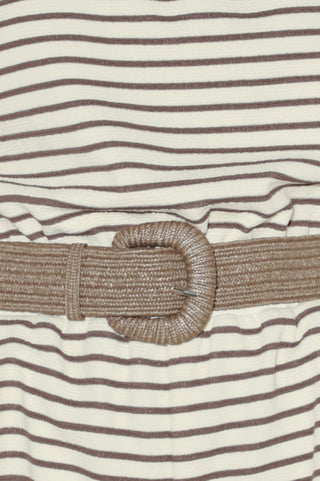 WEEKEND STRIPE KNIT ROMPER