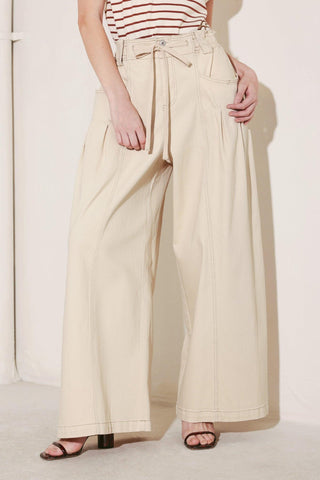 DAYLIGHT GROOVE WOVEN PANTS - Glamourous Grace