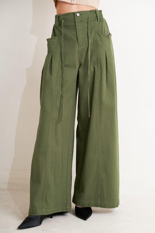 DAYLIGHT GROOVE WOVEN PANTS - Glamourous Grace