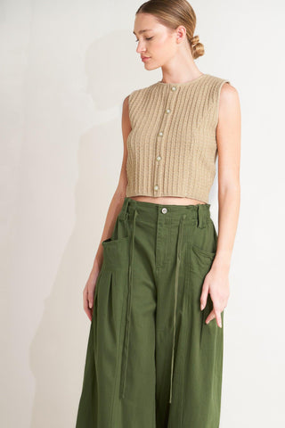 DAYLIGHT GROOVE WOVEN PANTS - Glamourous Grace