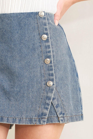 SANTA MONICA DENIM SKORT