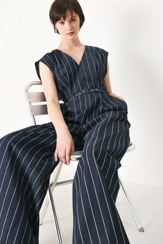 SOFT LINE ROMANCE WOVEN JUMPSUIT - Glamourous Grace