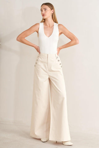 RUNWAY TAILORED WOVEN PANTS - Glamourous Grace