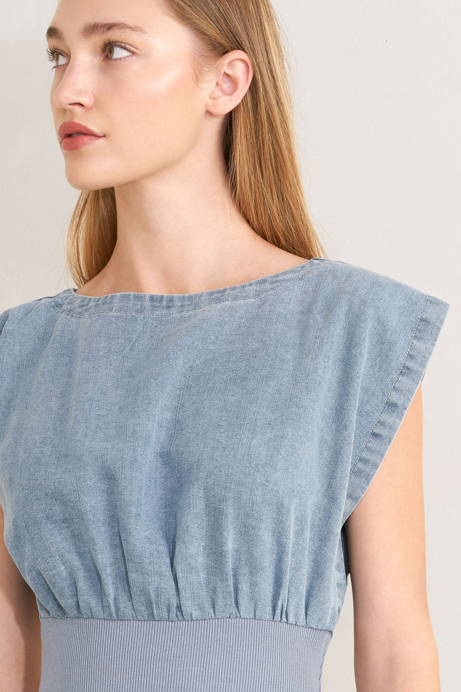 RUNNING IN DENIM JUMPSUIT - Glamourous Grace
