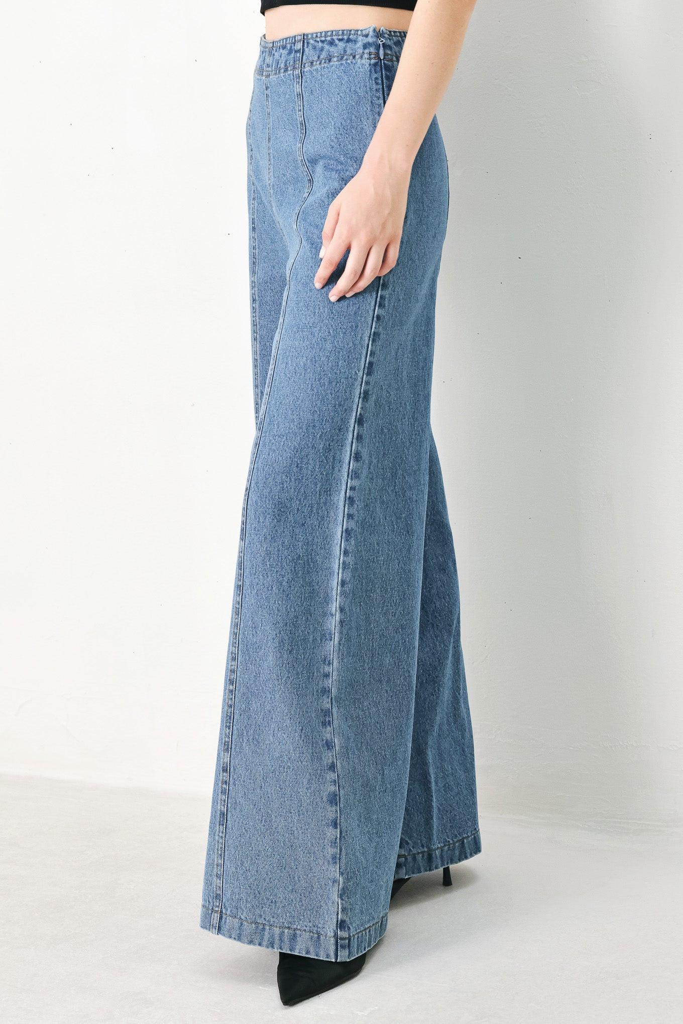 CITY ARMOR DENIM PANTS - Glamourous Grace