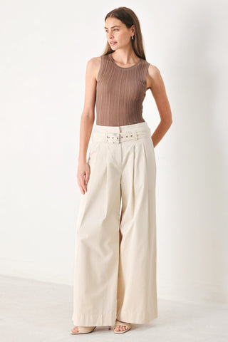 VELA WIDE WOVEN PANTS - Glamourous Grace