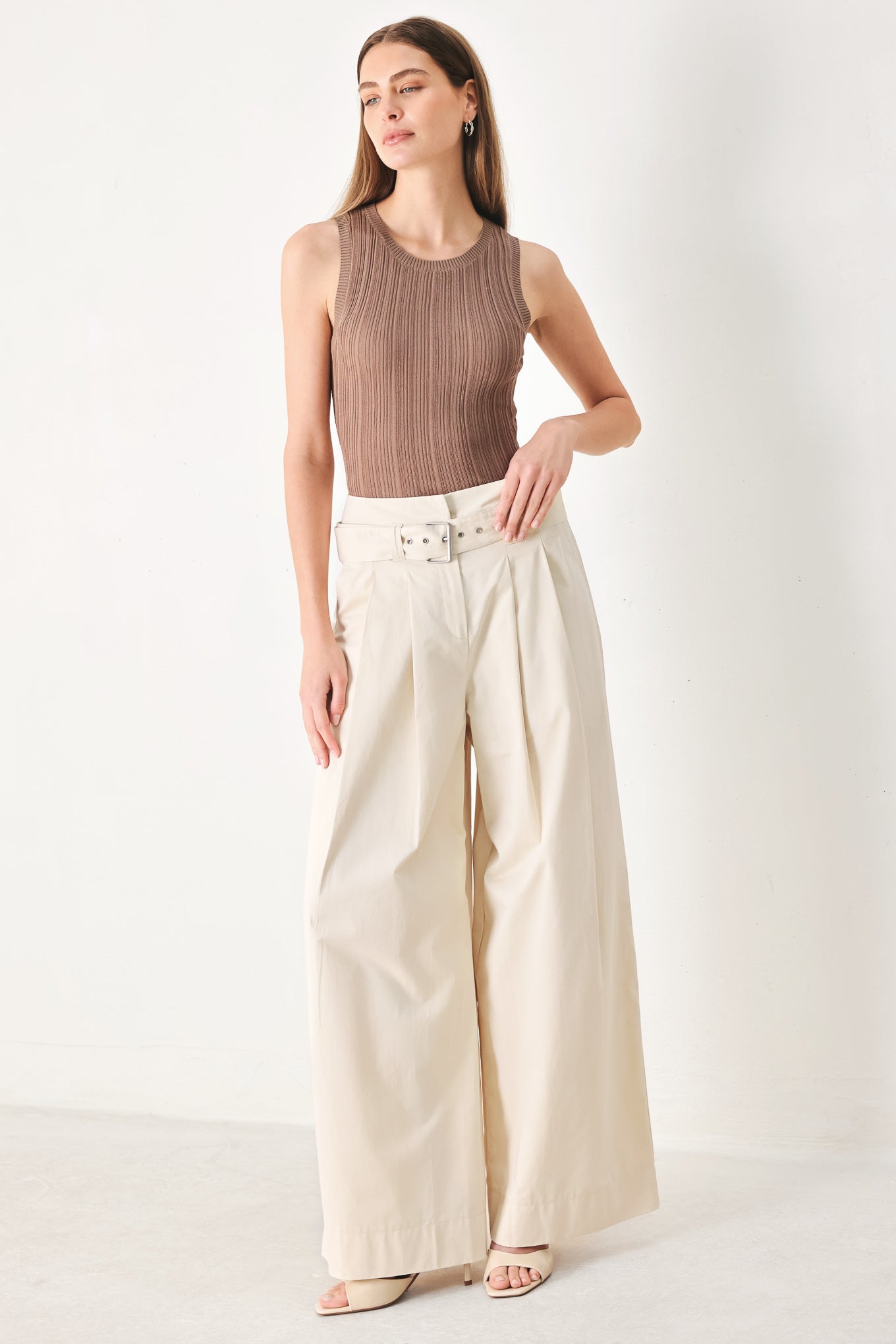 VELA WIDE WOVEN PANTS - Glamourous Grace