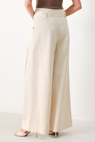 VELA WIDE WOVEN PANTS - Glamourous Grace