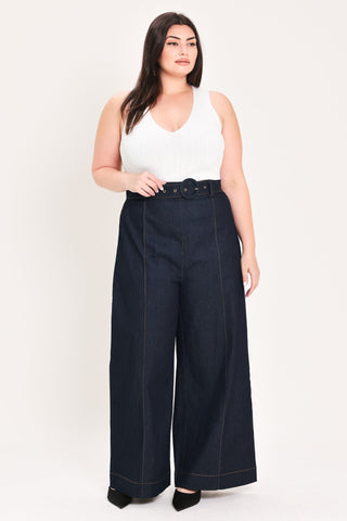 URBAN STITCH DENIM PANTS - Glamourous Grace