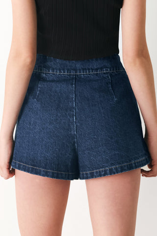 THE POWER MOVE DENIM SKORT