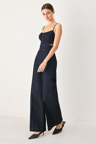 LOVELY MUSE DENIM JUMPSUIT