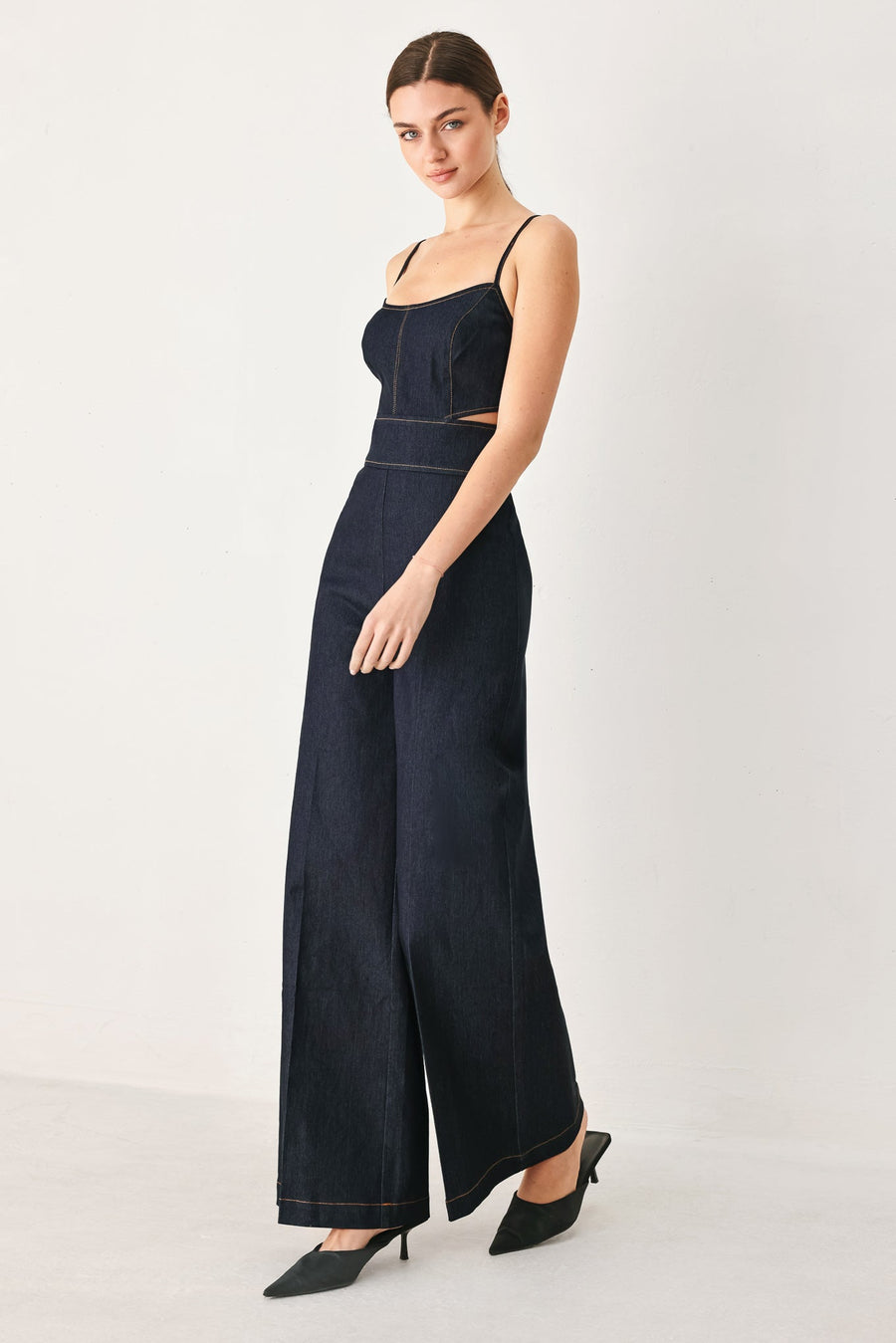 LOVELY MUSE DENIM JUMPSUIT - Glamourous Grace