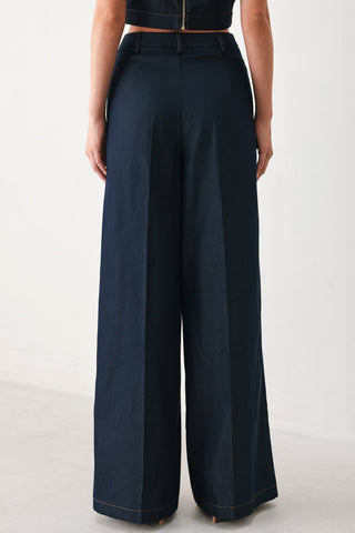YACHT CLUB WOVEN WIDE LEG PANTS - Glamourous Grace