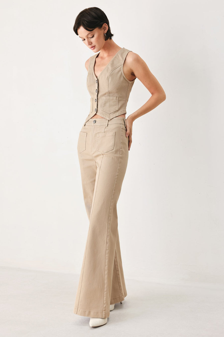 PORTOFINO WOVEN PANTS - Glamourous Grace