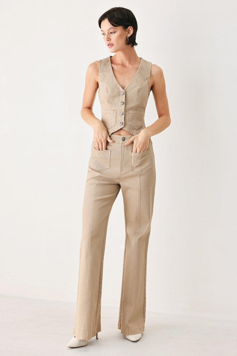 PORTOFINO WOVEN PANTS - Glamourous Grace