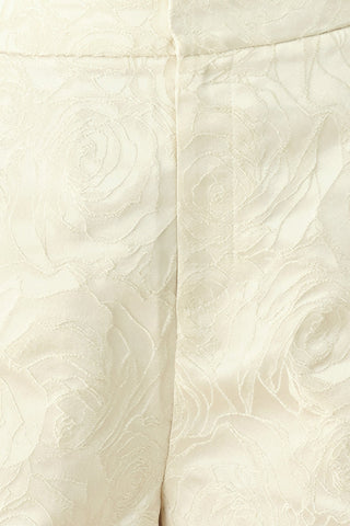 MARZIPAN FLORAL WOVEN JACQUARD SHORTS