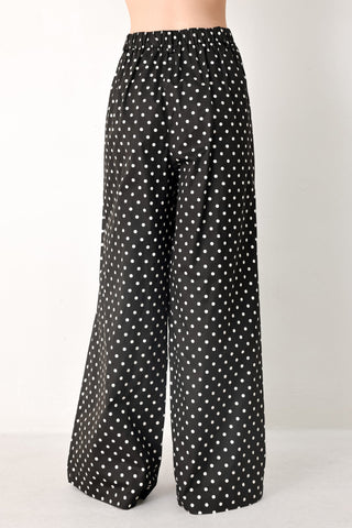 FOREVER CHIC POLKA WOVEN PANTS - Glamourous Grace