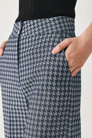 NOIR SOCIETY WOVEN WIDE LEG PANTS