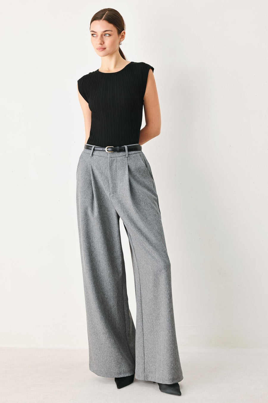 GRANITE FLOW WOVEN PANTS - Glamourous Grace