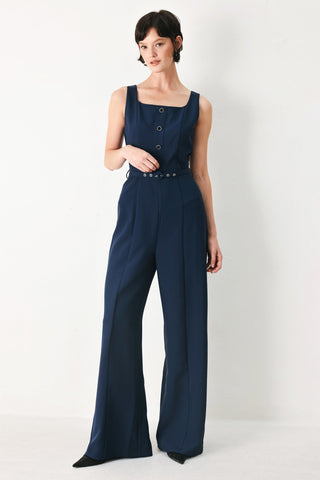 AFTER HOURS ELEGANCE WOVEN JUMPSUIT - Glamourous Grace