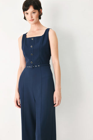 AFTER HOURS ELEGANCE WOVEN JUMPSUIT - Glamourous Grace