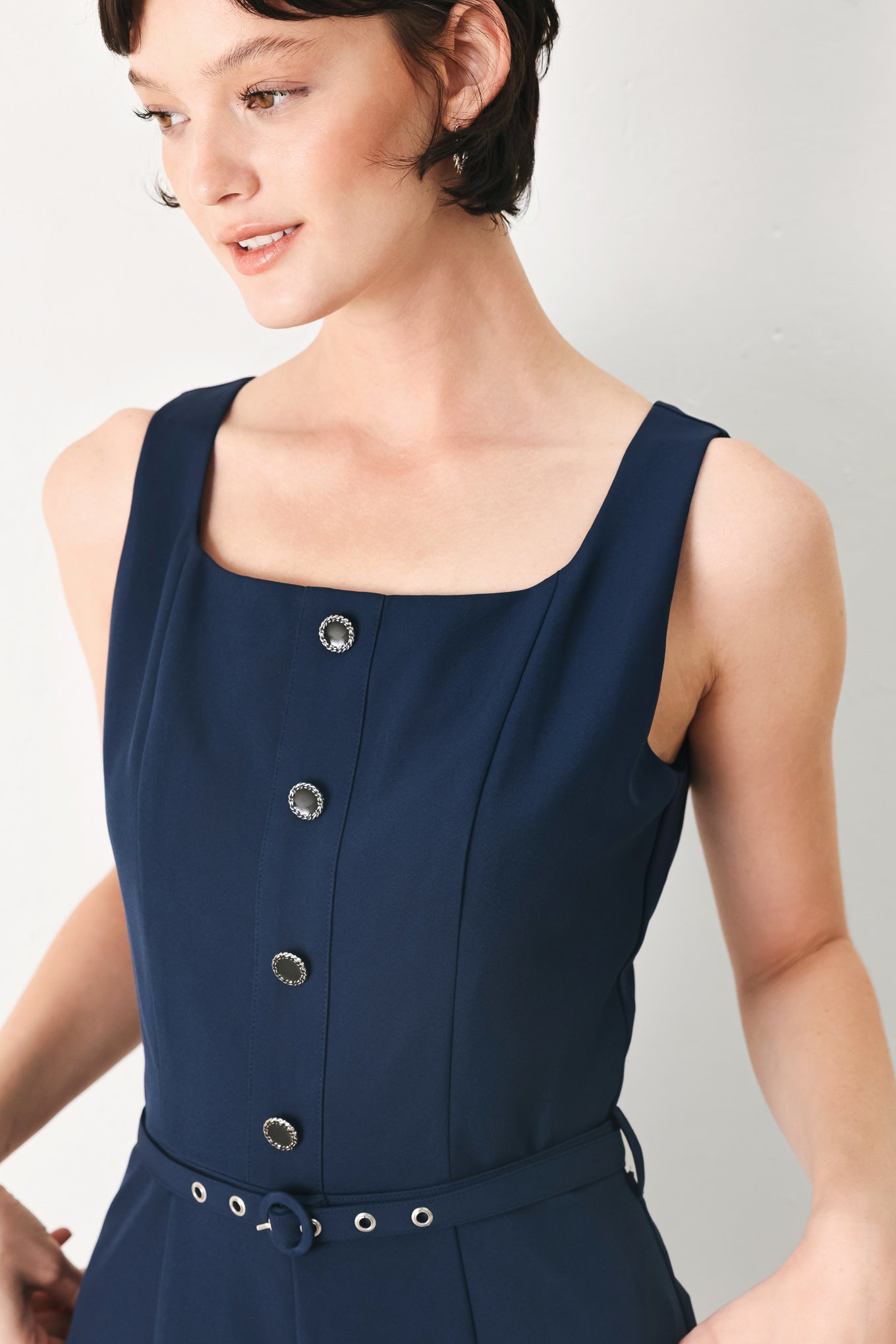 AFTER HOURS ELEGANCE WOVEN JUMPSUIT - Glamourous Grace