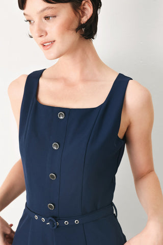 AFTER HOURS ELEGANCE WOVEN JUMPSUIT - Glamourous Grace