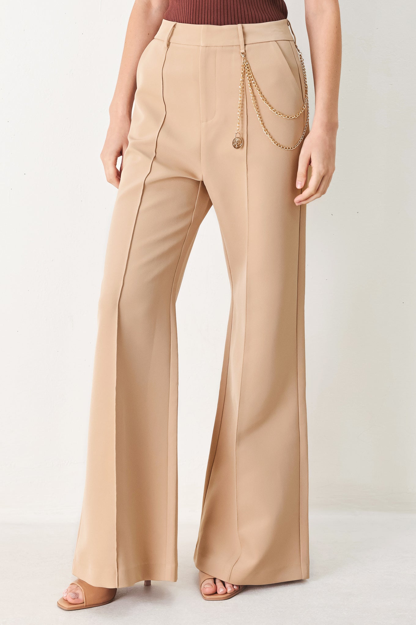 CRYSTAL BAY WOVEN PANTS - Glamourous Grace