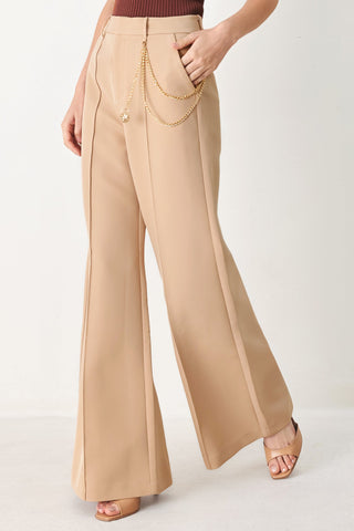 CRYSTAL BAY WOVEN PANTS - Glamourous Grace