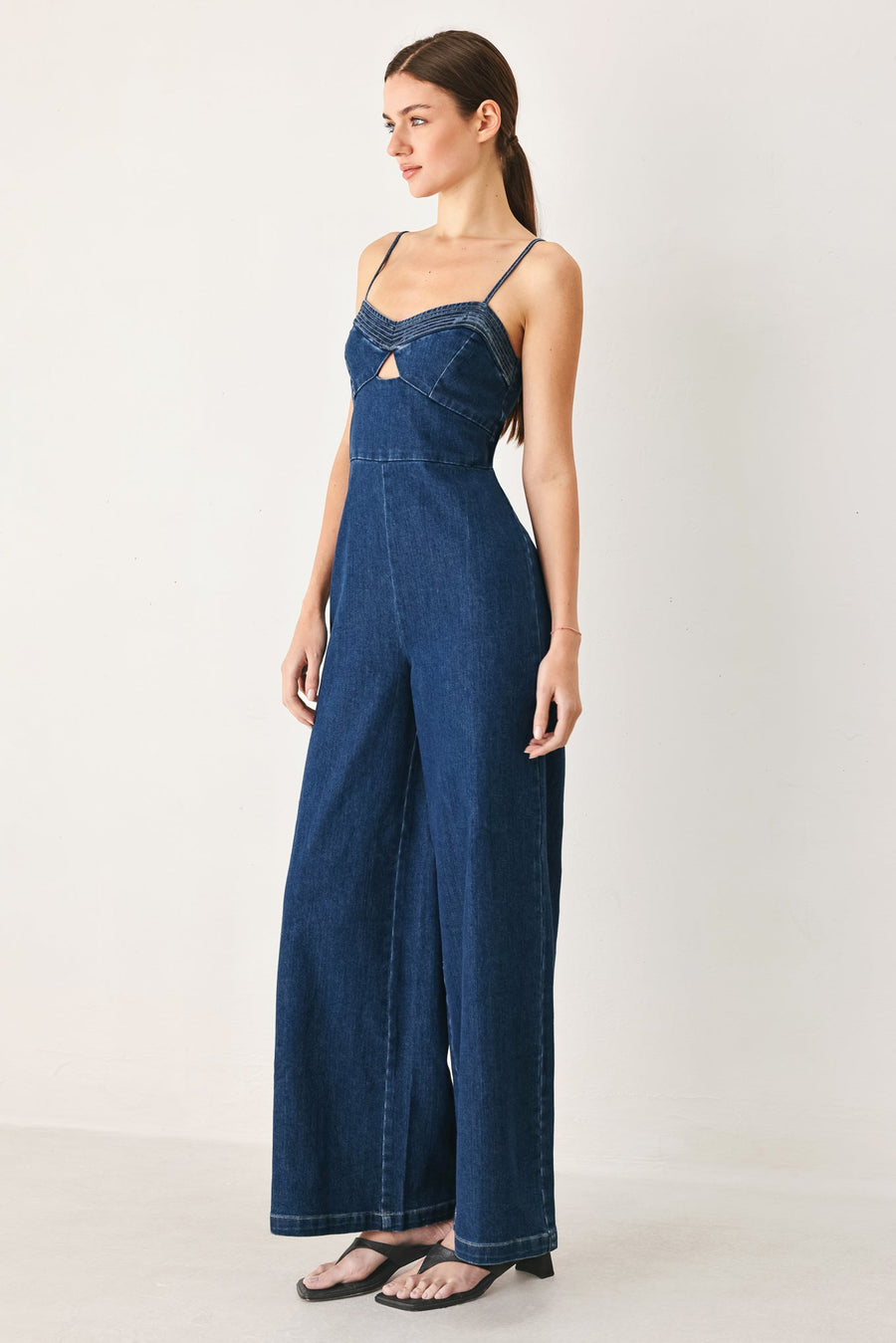 SWEET CHARM DENIM JUMPSUIT - Glamourous Grace