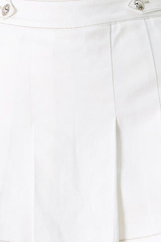CHAMPAGNE CLUB WOVEN SKORT - Glamourous Grace
