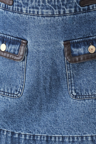 VINTAGE DENIM RENDEZVOUS DENIM SKORT